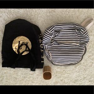 John Gelt Melville backpack and Letote bag plus